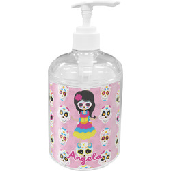 Kids Sugar Skulls Acrylic Soap & Lotion Bottle (Personalized)