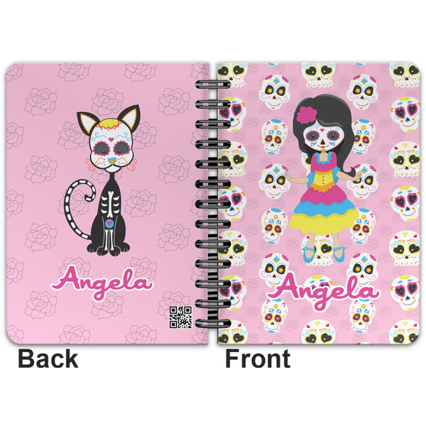 Kids Sugar Skulls Spiral Journal 5 x 7 - Apvl