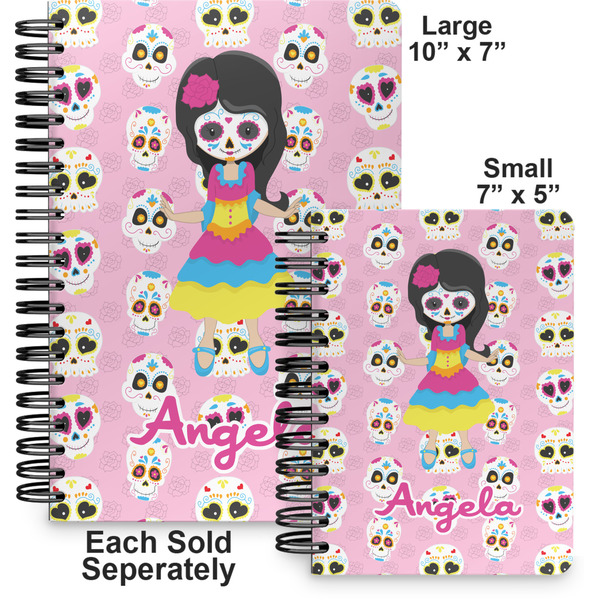 Kids Sugar Skulls Spiral Journal - Comparison