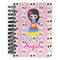 Kids Sugar Skulls Spiral Notebook - 5x7 w/ Name or Text
