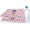 Kids Sugar Skulls Sports Towel Folded with Water Bottle