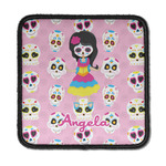 Kids Sugar Skulls Iron On Square Patch w/ Name or Text