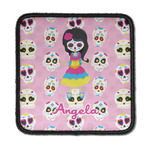 Kids Sugar Skulls Iron On Square Patch w/ Name or Text