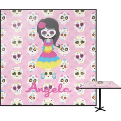 Kids Sugar Skulls Square Table Top - 30" (Personalized)