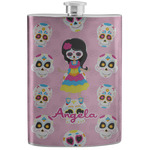 Kids Sugar Skulls Stainless Steel Flask (Personalized)