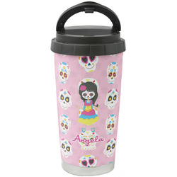 Kids Sugar Skulls Stainless Steel Coffee Tumbler (Personalized)
