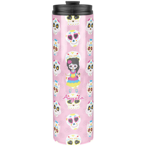 Custom Kids Sugar Skulls Stainless Steel Skinny Tumbler - 20 oz (Personalized)