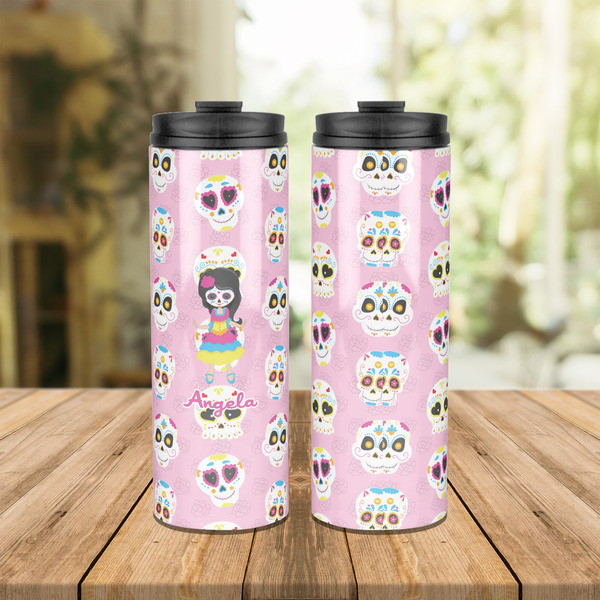 Kids Sugar Skulls Stainless Steel Tumbler - Lifestyle