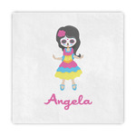 Kids Sugar Skulls Decorative Paper Napkins (Personalized)