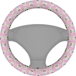 Kids Sugar Skulls Steering Wheel Cover