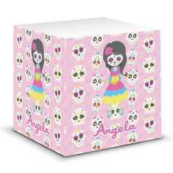 Kids Sugar Skulls Sticky Note Cube (Personalized)