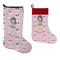 Kids Sugar Skulls Stockings - Side by Side compare