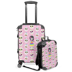 Kids Sugar Skulls Kids 2-Piece Luggage Set - Suitcase & Backpack (Personalized)