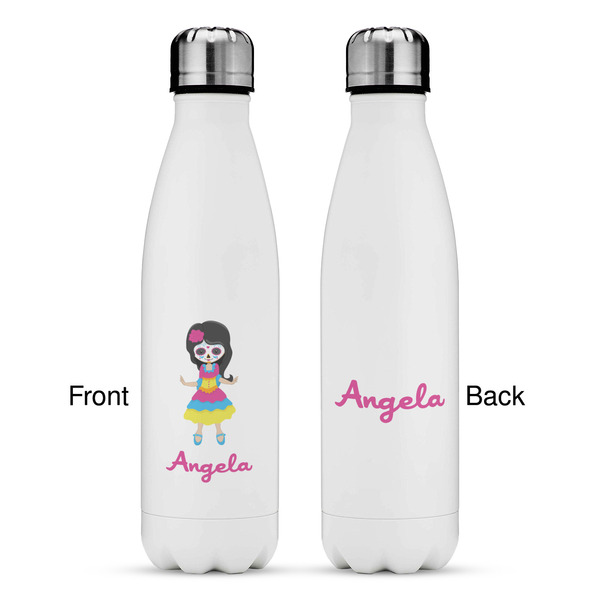 Kids Sugar Skulls Tapered Water Bottle - Apvl