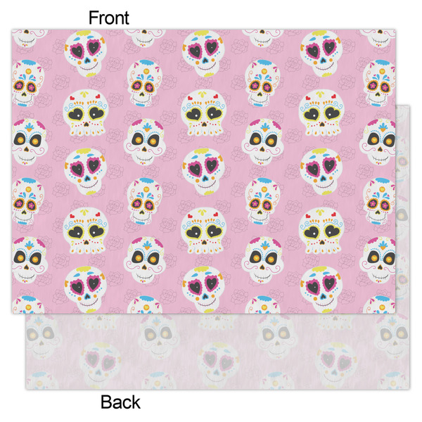 Kids Sugar Skulls Tissue Paper - Heavyweight - Large - Front & Back