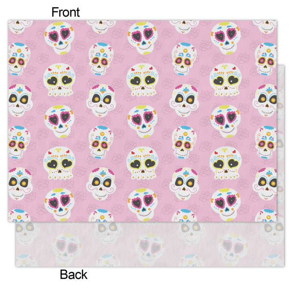 Kids Sugar Skulls Tissue Paper - Lightweight - Medium - Front & Back