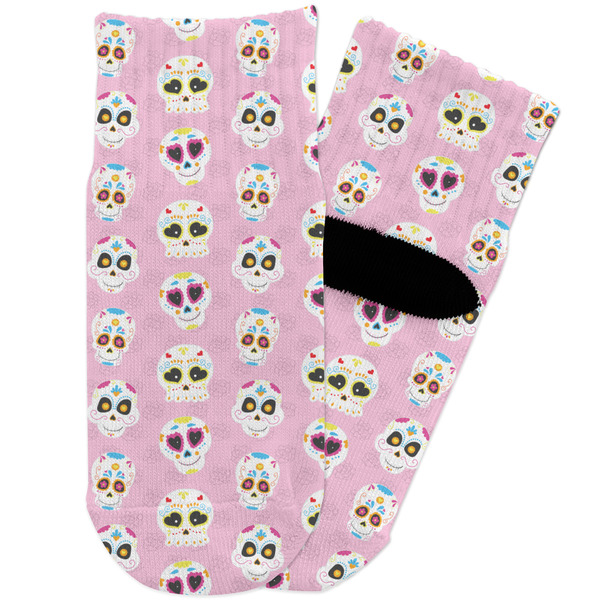 Custom Kids Sugar Skulls Toddler Ankle Socks