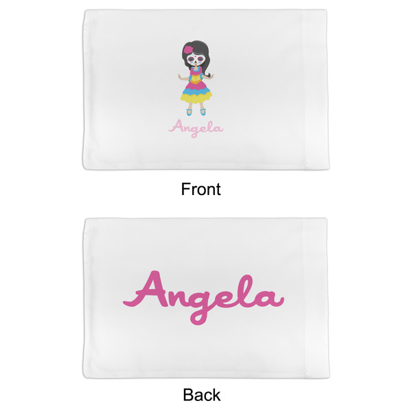 Kids Sugar Skulls Toddler Pillow Case - APPROVAL (partial print)