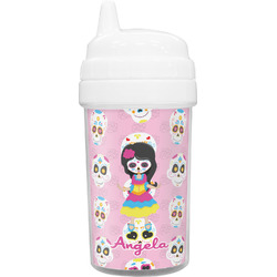 Kids Sugar Skulls Toddler Sippy Cup (Personalized)