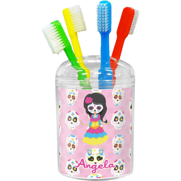 Kids Sugar Skulls Toothbrush Holder (Personalized)