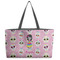 Kids Sugar Skulls Beach Totes Bag - w/ Black Handles (Personalized)