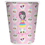 Kids Sugar Skulls Waste Basket (Personalized)