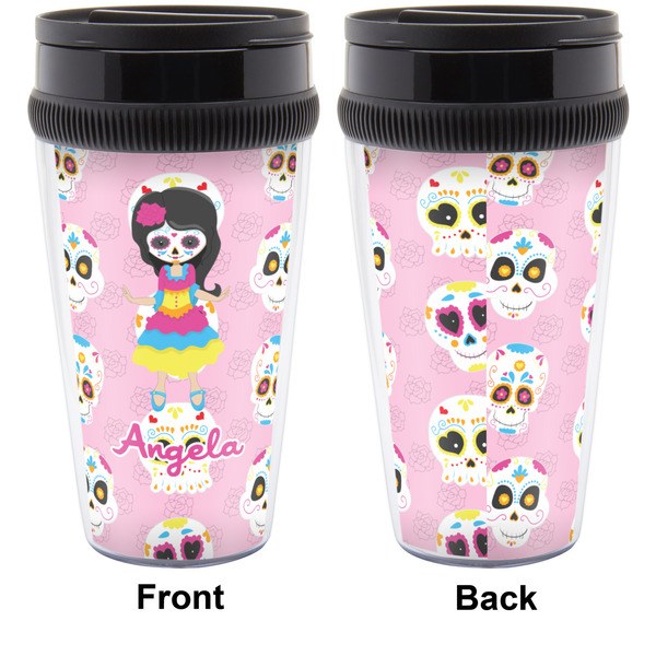 Kids Sugar Skulls Travel Mug Approval (Personalized)
