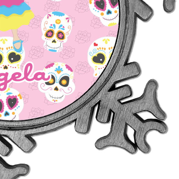 Kids Sugar Skulls Vintage Snowflake - Detail
