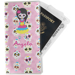 Kids Sugar Skulls Travel Document Holder
