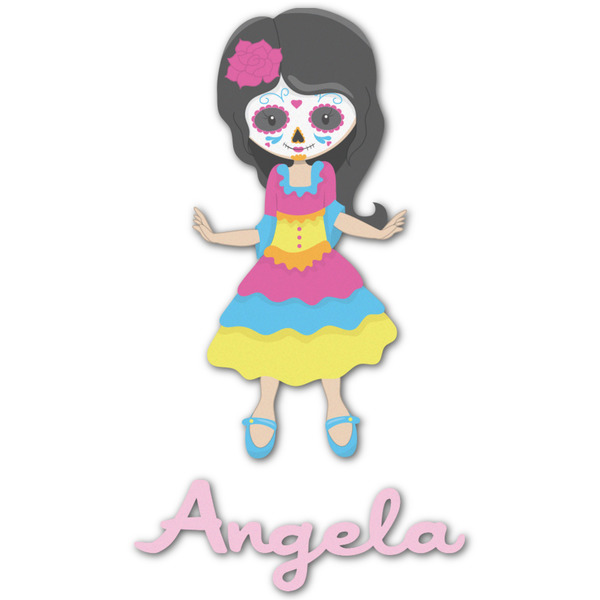 Custom Kids Sugar Skulls Graphic Decal - Small (Personalized)