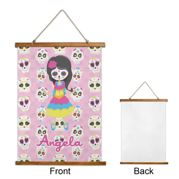Kids Sugar Skulls Wall Hanging Tapestry - Portrait - APPROVAL