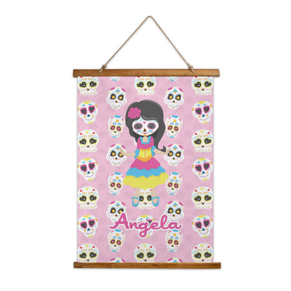 Custom Kids Sugar Skulls Wall Hanging Tapestry (Personalized)