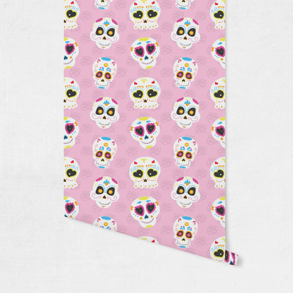 Kids Sugar Skulls Wallpaper on Wall
