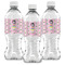 Kids Sugar Skulls Water Bottle Labels - Front View
