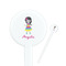 Kids Sugar Skulls Round Plastic Stir Sticks (Personalized)