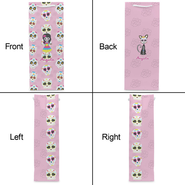 Kids Sugar Skulls Wine Gift Bag - Matte - Approval