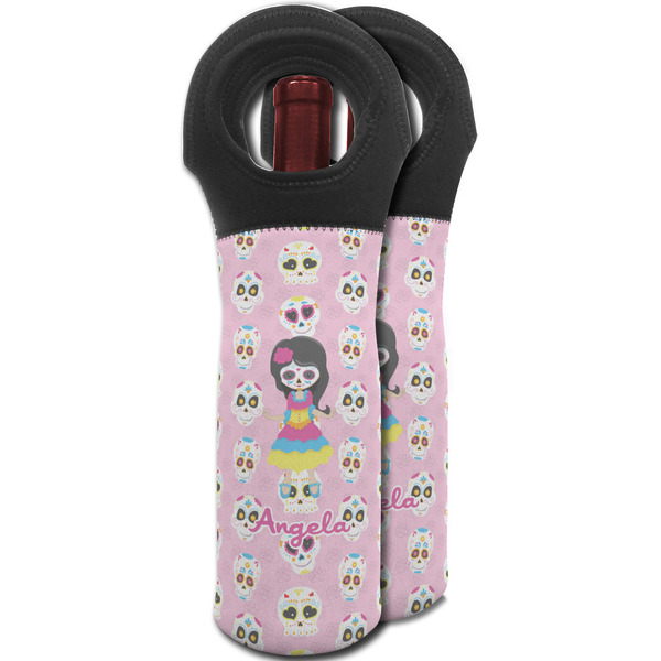 Kids Sugar Skulls Wine Tote Bag - MAIN