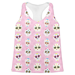 Kids Sugar Skulls Womens Racerback Tank Top