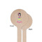 Kids Sugar Skulls Wooden 6" Stir Stick - Round - Single Sided - Front & Back