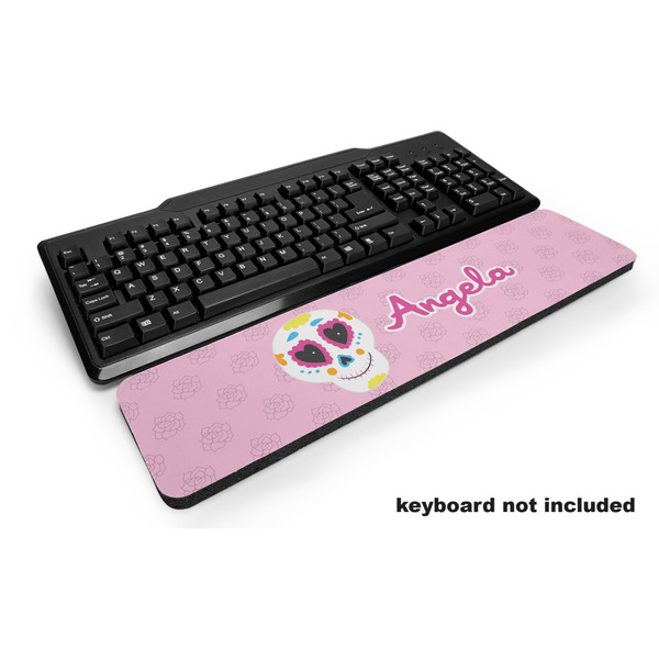 Custom Kids Sugar Skulls Keyboard Wrist Rest (Personalized)