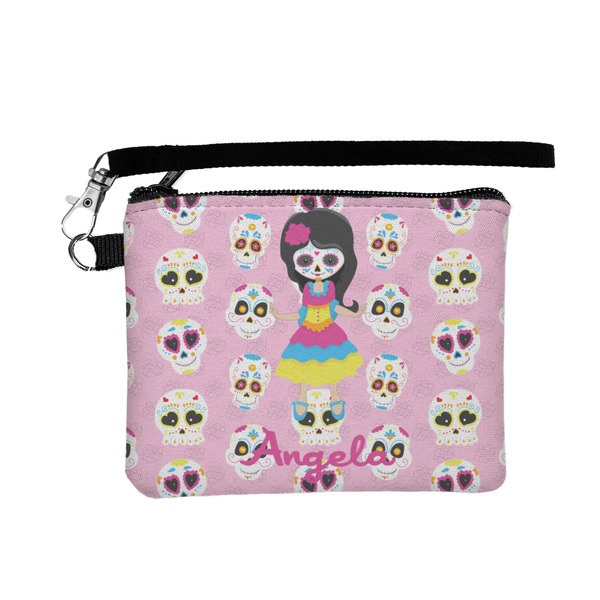 Custom Kids Sugar Skulls Wristlet ID Case w/ Name or Text
