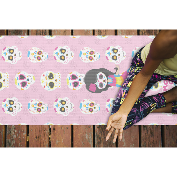 Kids Sugar Skulls Yoga Mats - LIFESTYLE