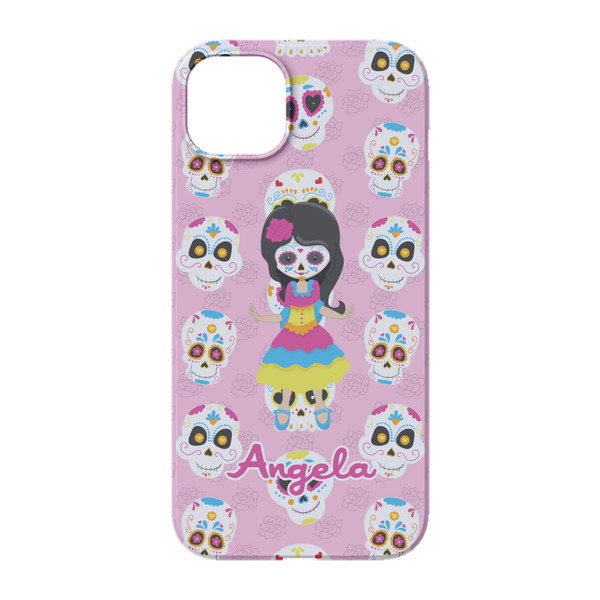 Kids Sugar Skulls iPhone 14 Case - Back