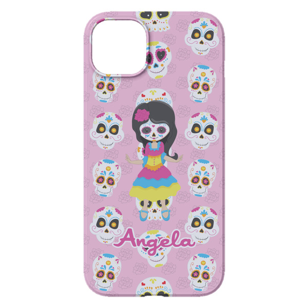 Kids Sugar Skulls iPhone 14 Plus Case - Back