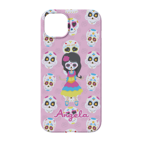 Kids Sugar Skulls iPhone 14 Pro Case - Back