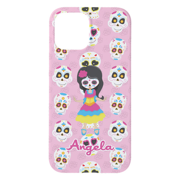 Kids Sugar Skulls iPhone 15 Pro Max Case - Back