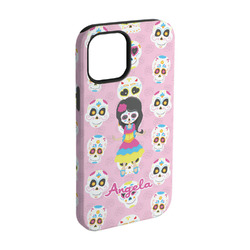 Kids Sugar Skulls iPhone Case - Rubber Lined - iPhone 15 (Personalized)