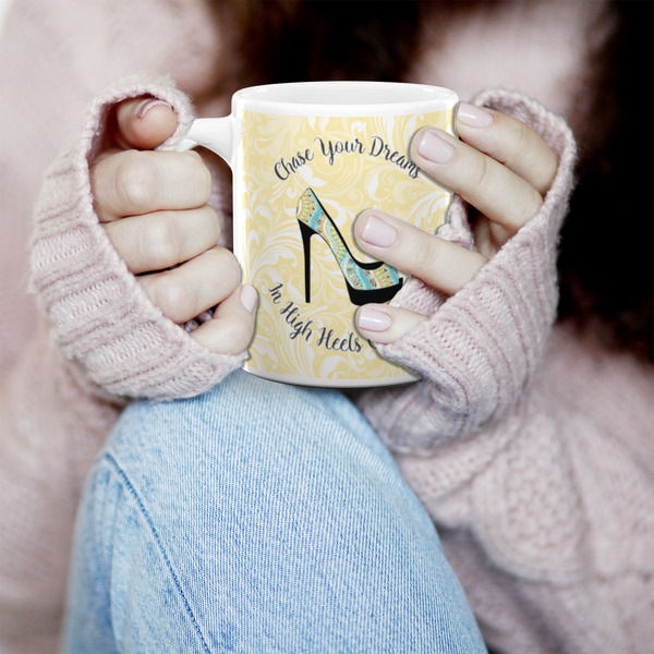 High Heels 11oz Coffee Mug - LIFESTYLE