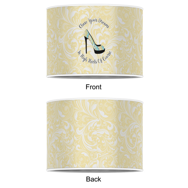 High Heels 12" Drum Lampshade - APPROVAL (Poly Film)