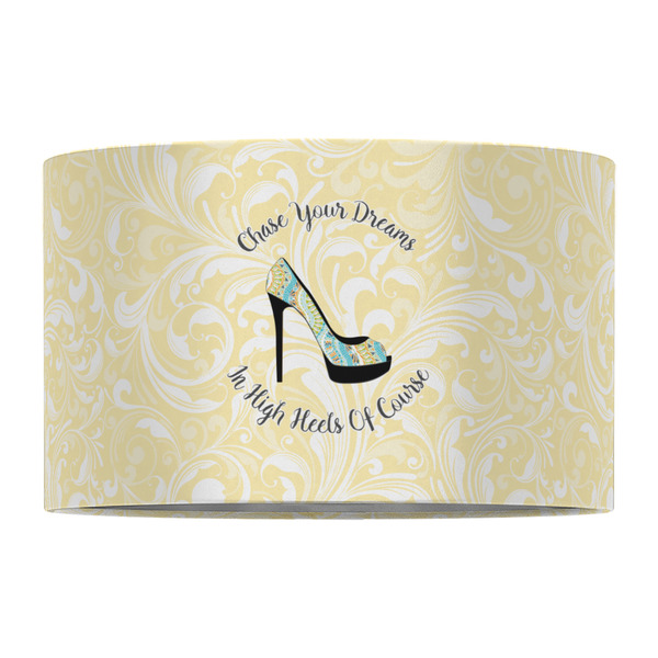 High Heels 12" Drum Lampshade - FRONT (Fabric)